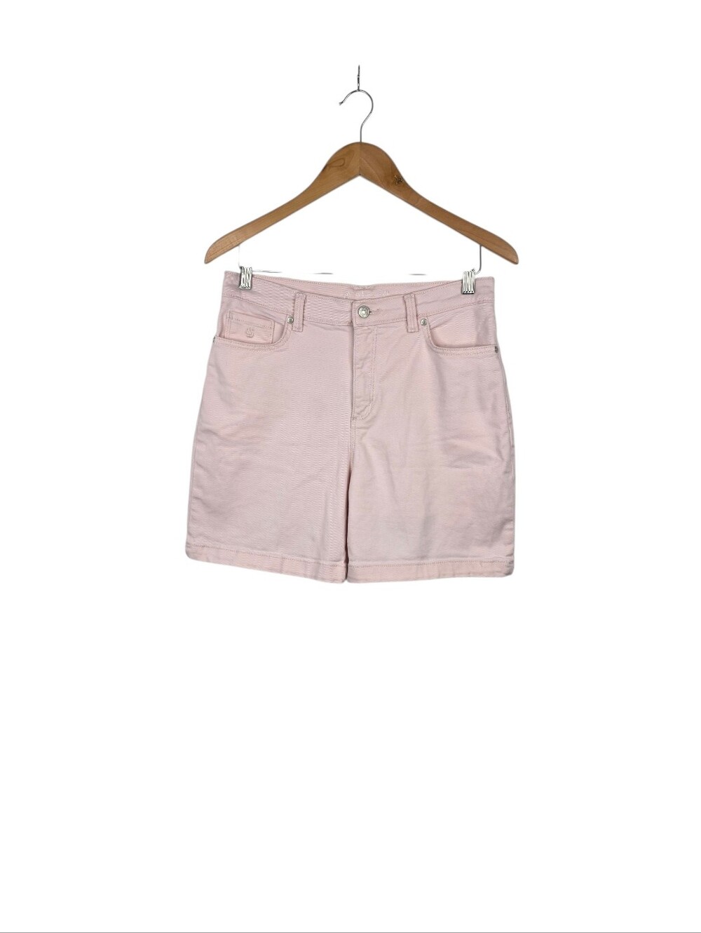 Gloria Vanderbilt Shorts Amanda All Around Slimming Effect‎ Denim Pink Size 8